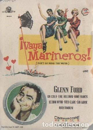 Cine: PROGRAMA DE CINE: &iexcl;VAYA MARINEROS! PC-5718 - Foto 1