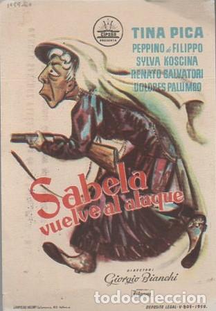 Cine: PROGRAMA DE CINE: SABELA VUELVE AL ATAQUE PC-5722 - Foto 1