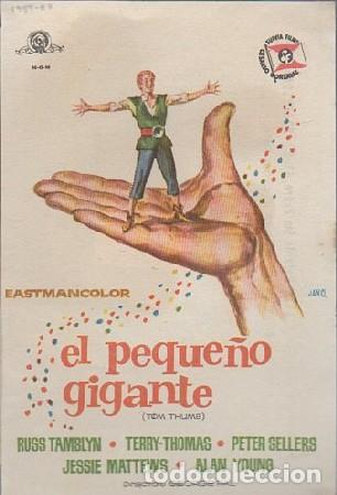 Cine: PROGRAMA DE CINE: EL PEQUE&Ntilde;O GIGANTE PC-5726 - Foto 1
