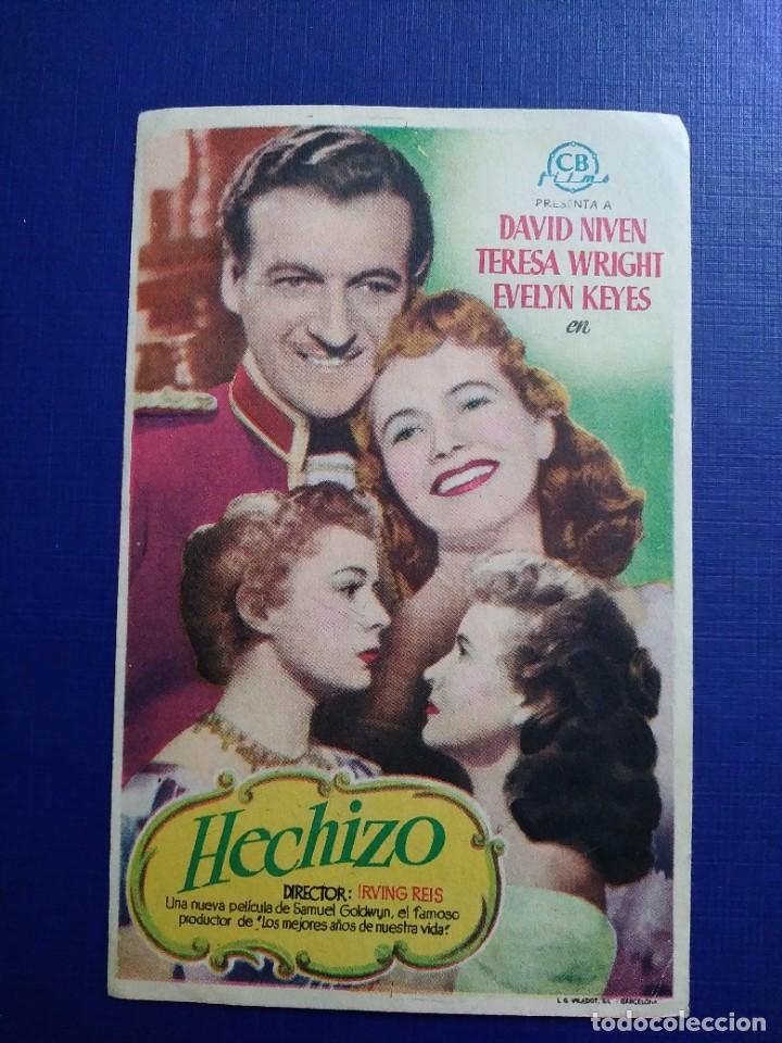 Cine: Folleto de cine &rdquo;HECHIZO&rdquo; mediados siglo XX