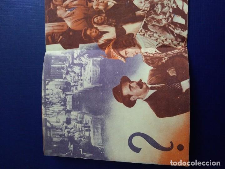Cine: Folleto de cine desplegable de &rdquo;INTRIGA&rdquo; - Foto 2