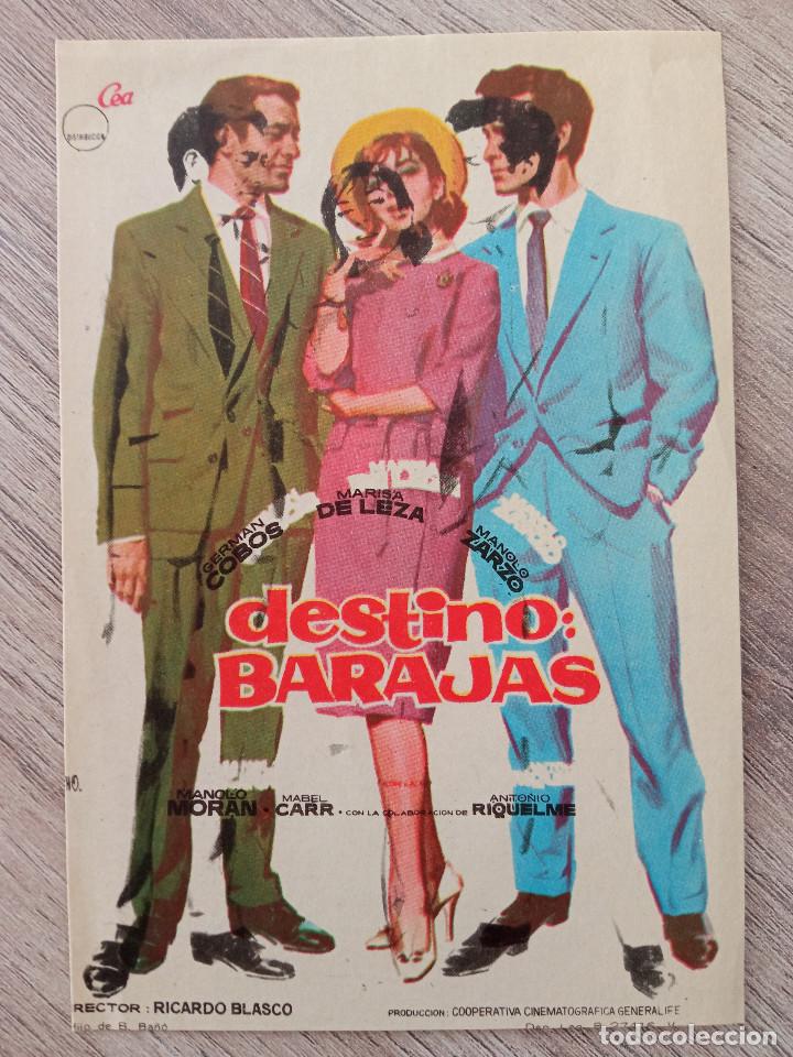 Cine: DESTINO BARAJAS, GERMAN COBOS - Foto 1