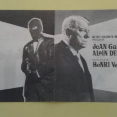 Cine: GRAN JUGADA EN LA COSTA AZUL JEAN GABIN ORIGINAL DOBLE S.P.