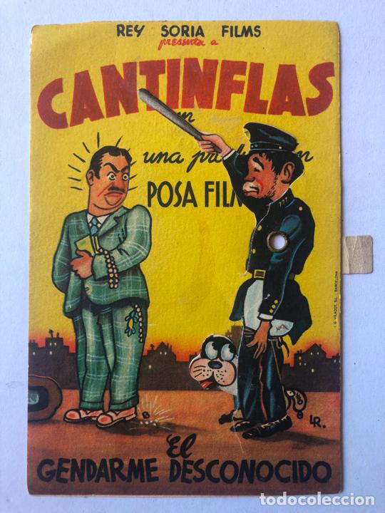 Cine: EL GENDARME DESCONOCIDO - CANTINFLAS - PROGRAMA DE MOVIMIENTO - Foto 1