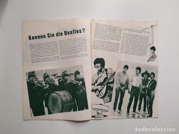 Cine: PGGAL 05 HELP THE BEATLES PROGRAMA GUIA LIBRITO ORIGINAL ALEMAN - Foto 4