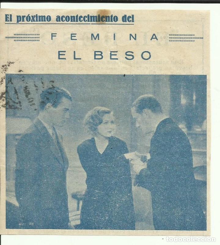 Cine: PTCC 140 EL BESO PROGRAMA LOCAL GRETA GARBO - Foto 1