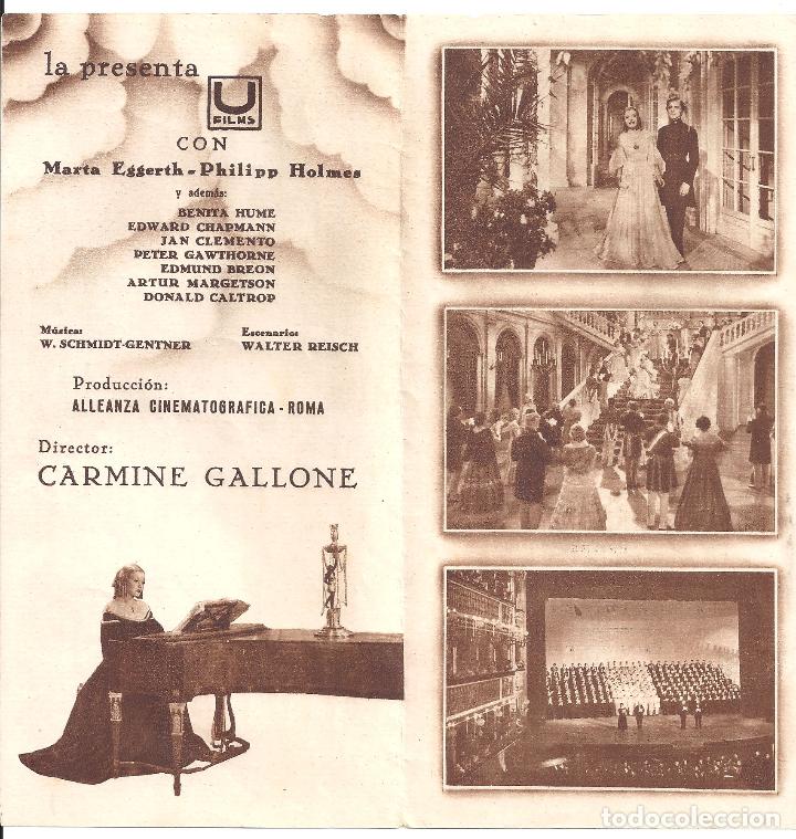 Cine: PTCC 147 CASTA DIVA PROGRAMA DOBLE U FILMS MARTHA EGGERTH PHILLIPIS HOLMES - Foto 2