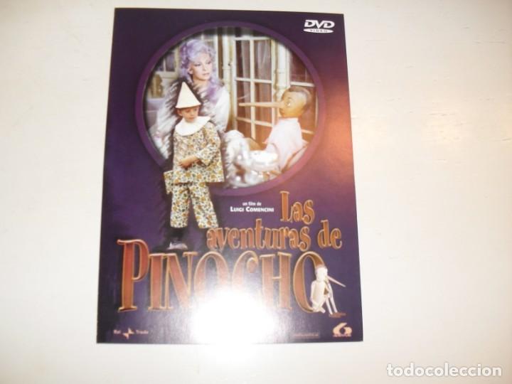 Kino: PORTADA DVD: LAS AVENTURAS DE PINOCHO (NINO MANFREDI).MUY BUEN ESTADO.