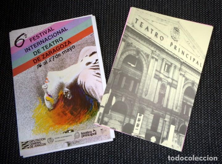 Cine: CARPETA PROGRAMA 9 L&Aacute;MINAS FESTIVAL INTERNACIONAL TEATRO PRINCIPAL MERCADO ZARAGOZA. CONCHA VELASCO