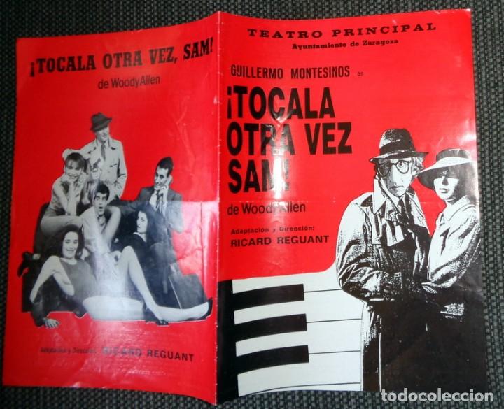Cine: PROGRAMA MANO D&Iacute;PTICO TEATRO PRINCIPAL ZARAGOZA. &iexcl;TOCALA OTRA VEZ SAM! WOODY ALLEN. MONTESINOS