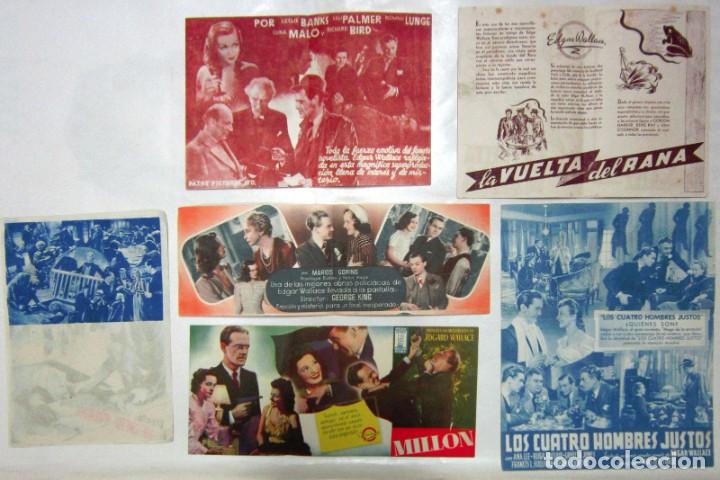 Cine: ZB06D EDGAR WALLACE COLECCION DE 22 PROGRAMAS ORIGINALES ESPA&Ntilde;OLES - Foto 2