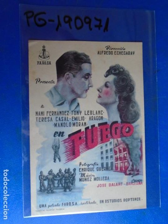 Cine: (PG-190971BIS)PROGRAMA FUEGO - TONY LEBLANC - Foto 1