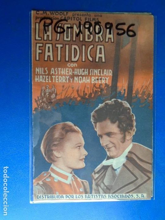 Cine: (PG-190956)PROGRAMA LA SOMBRA FATIDICA - NILS ASTHER - - Foto 1
