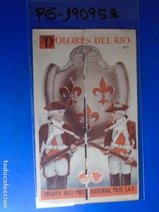 Cine: (PG-190953)PROGRAMA MADAME OU BARRY - DOLORES DEL RIO - - Foto 1