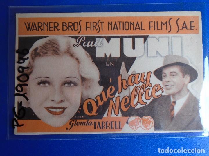 Cine: (PS-190946)PROGRAMA QUE HAY NELLIE - PAUL MUNI - Foto 1