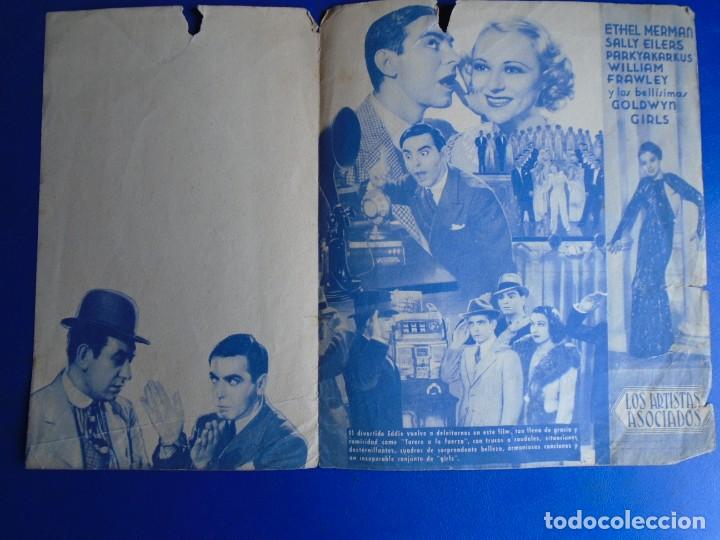 Cine: (PG-190941)PROGRAMA &iquest; HOMBRE O RATON? EDDI CANTOR - Foto 2