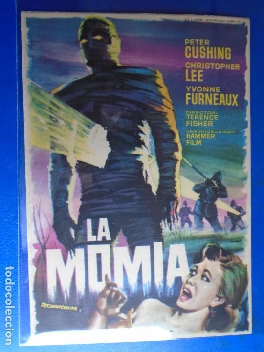 Cine: (PG-190930)PROGRAMA LA MOMIA - PETER CUSHING Y CRISTOPHER LEE - Foto 1