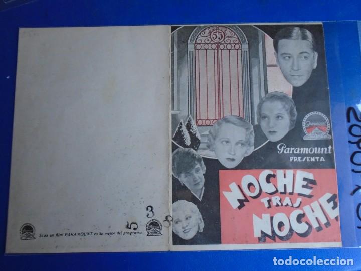 Cine: (PG-190905)PROGRAMA NOCHE TRAS NOCHE - GEORGE RAFT - - Foto 1