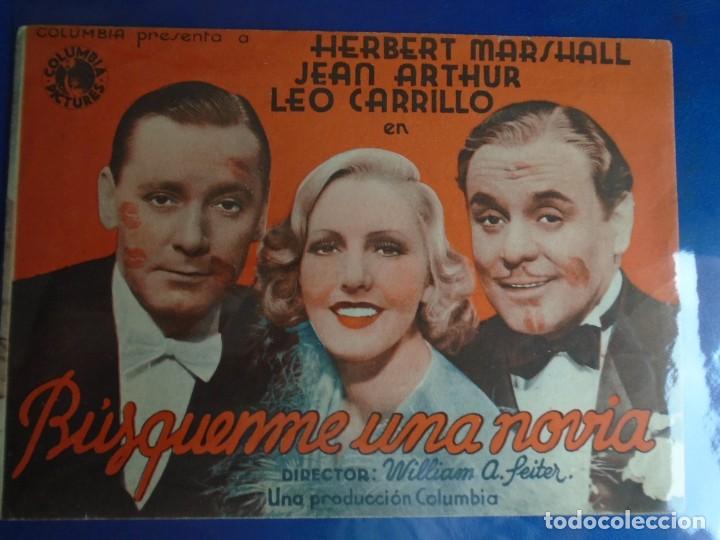 Cine: (PG-190903)PROGRAMA BUSQUEME UNA NOVIA - HERBERT MARSHALL - - Foto 1