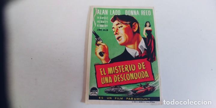 Cine: EL MISTERIO D UNA DESCONOCIDA - Foto 1