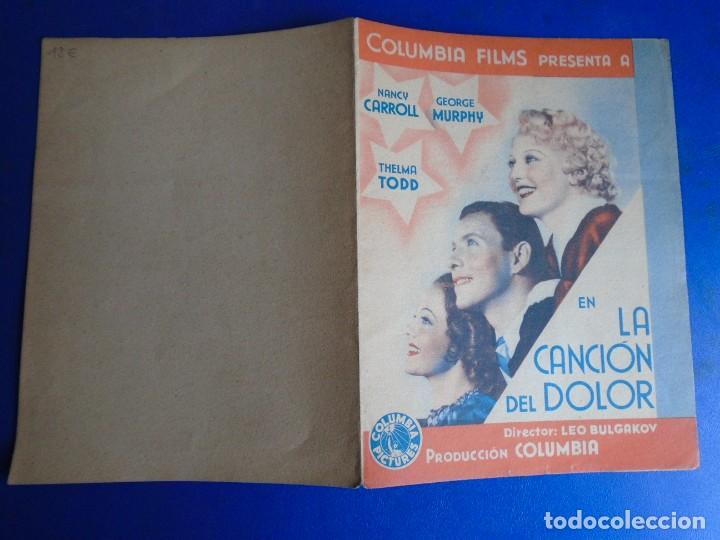 Cine: (PG-190896)PROGRAMA EN LA CANCION DEL DOLOR - NANCY CARROLL - - Foto 3