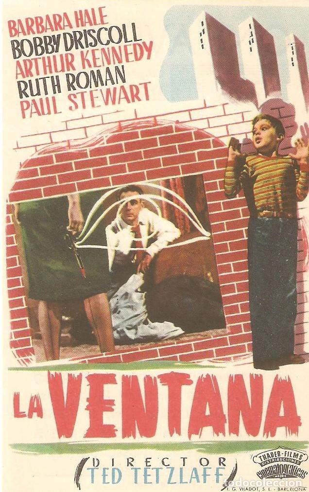 Cine: FOLLETOS DE MANO LA VENTANA CINE AVENIDA DE VILLANUEVA DE LA SERENA