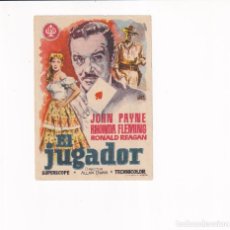 Cine: EL JUGADOR .- RONALD REAGAN. Lote 342879533