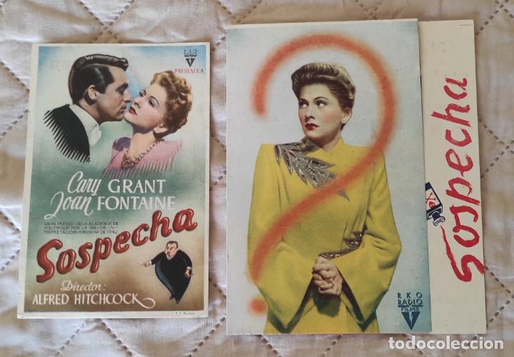 Cine: 2 Programas de mano pel&iacute;cula: Sospecha - Foto 1