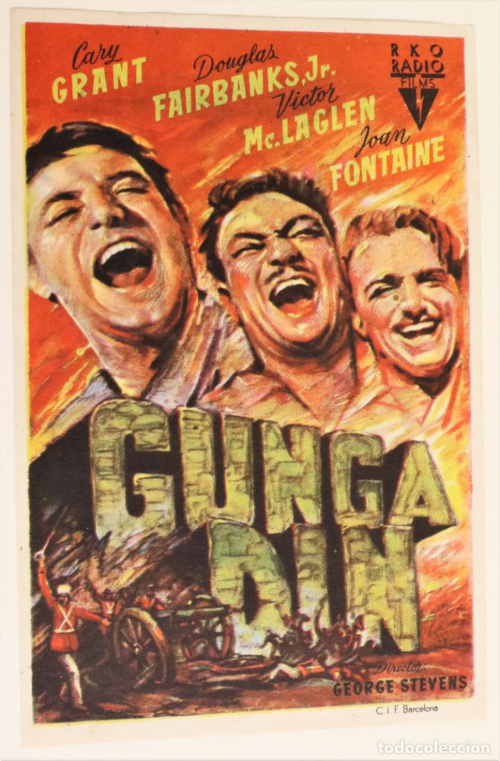 Cine: Programa de cine GUNGA DIN, Publicidad Cine Albeniz - Foto 1