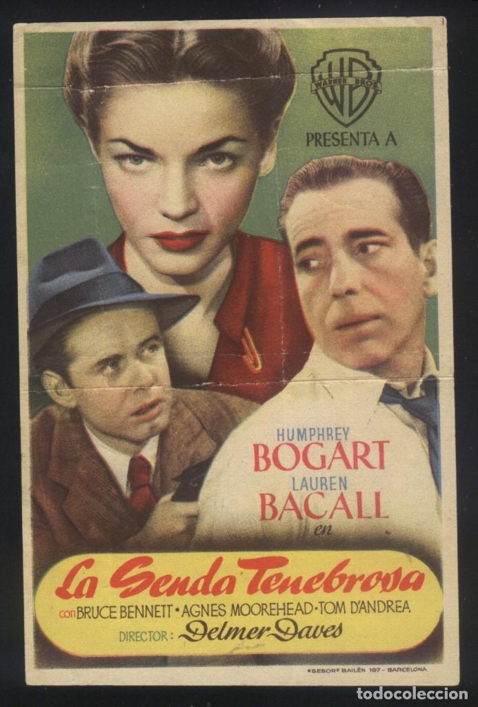 Cine: P-9531- La senda tenebrosa (Dark Passage) Humphrey Bogart - Lauren Bacall - Bruce Bennett