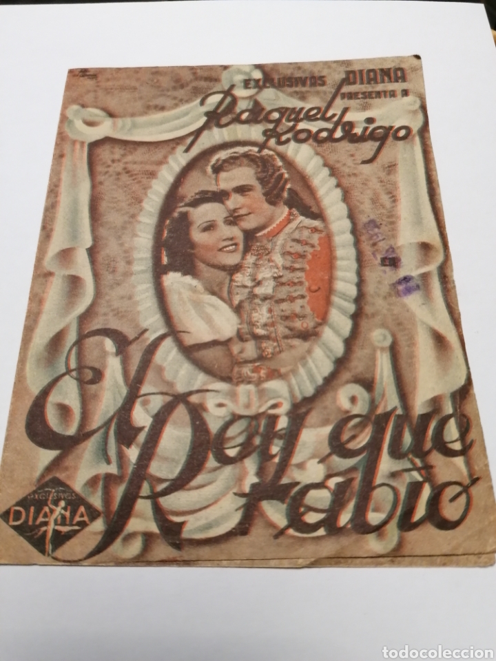 Cine: PROGRAMA DE CINE (DOBLE). EL REY QUE RABIO. RAQUEL RODRIGO. - Foto 1