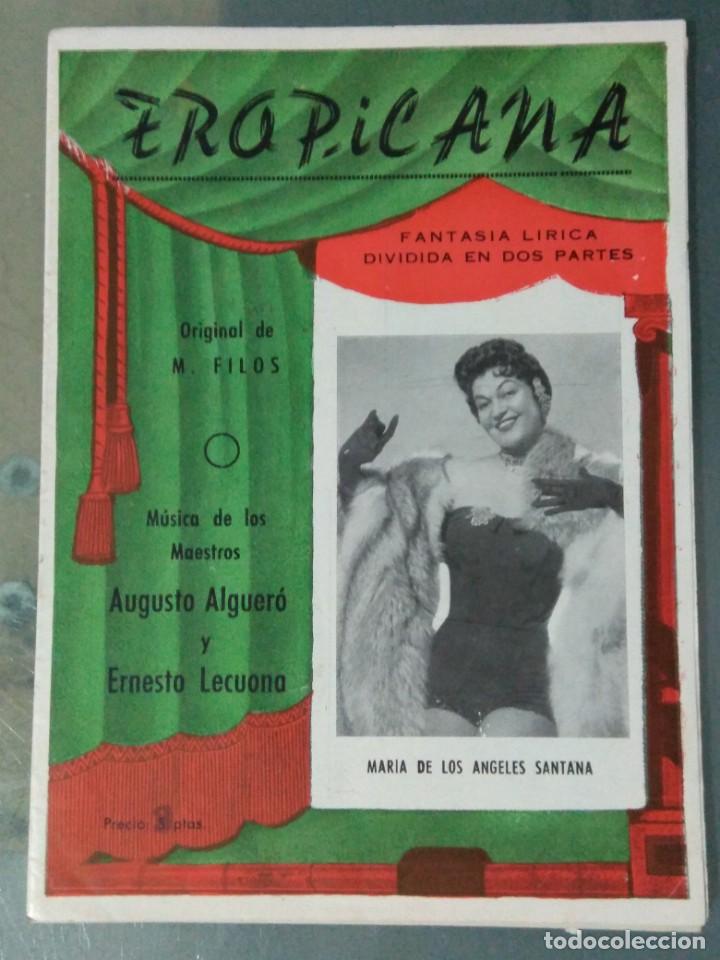 Cine: TROPICANA. PROGRAMA DE CINE DE 12 PAGINAS - Foto 1