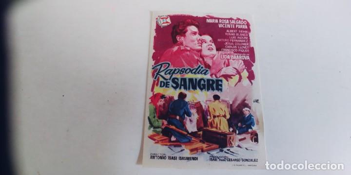 Cine: RAPSODIA DE SANGRE - Foto 1