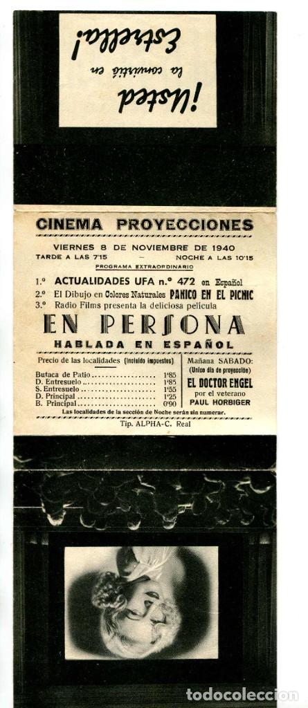 Cine: EN PERSONA, con Ginger Rogers. - Foto 2