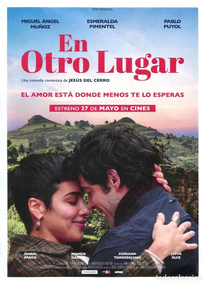 Cine: EN OTRO LUGAR, con miguel &Aacute;ngel Mu&ntilde;oz. 15 X 21 cms.