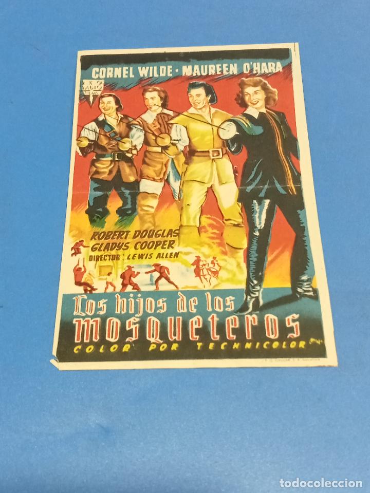 Cine: PROGRAMA DE CINE. S/P. LOS HIJOS DE LOS MOSQUETEROS. - Foto 1