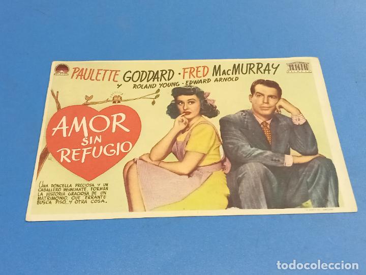 Cine: PROGRAMA DE CINE. S/P. AMOR SIN REFUGIO. PAULETTE GODDARD, FRED MACMURRAY - Foto 1
