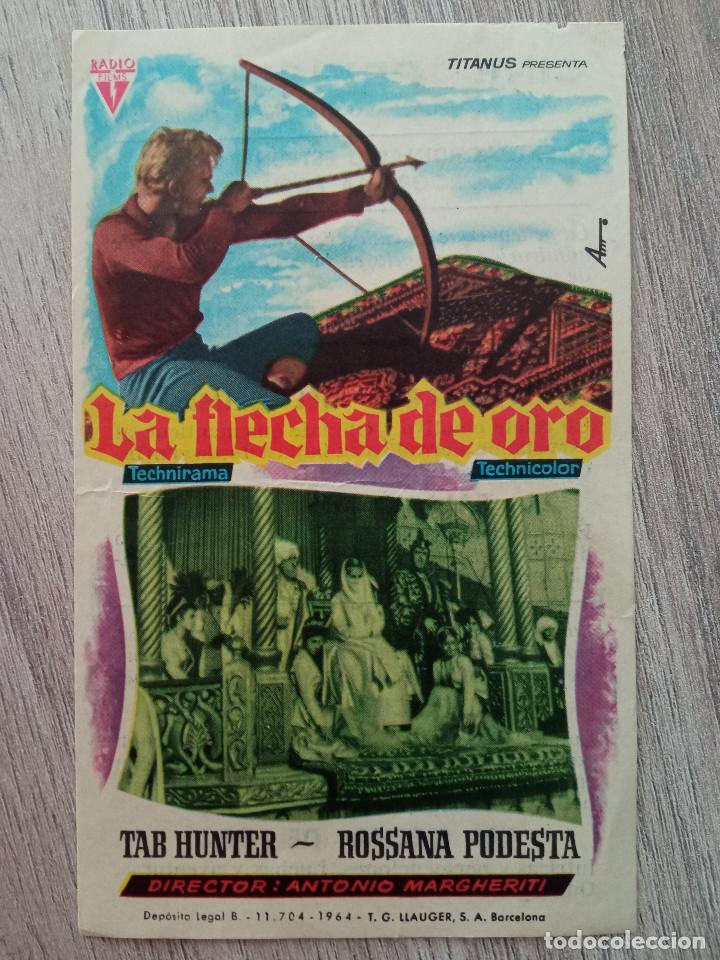 Cine: LA FLECHA DE ORO, TAB HUNTER, CINE PRINCIPAL, 1968 - Foto 1