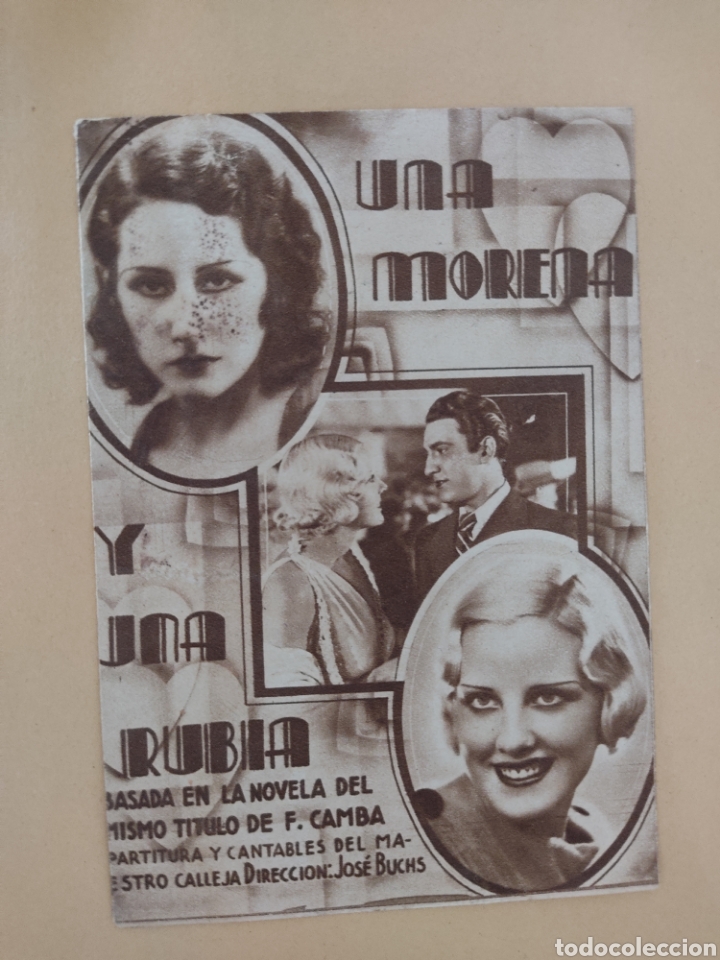 Cine: programa de cine una morena y una rubia sin publicidad - Foto 1