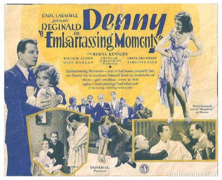 Cine: PTCC 149 EMBARRASSING MOMENTS PROGRAMA DOBLE AMERICANO REGINALD DENNY - Foto 2
