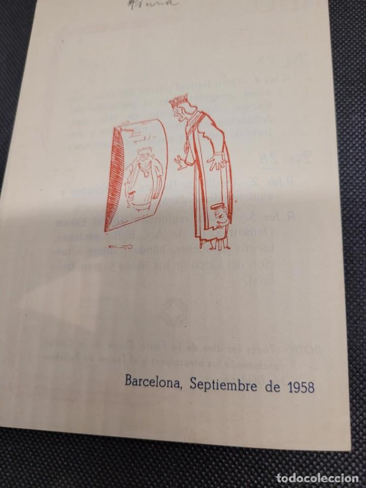 Cine: Programa TIBIDABO Fiestas de la Merced 1958 - Foto 2