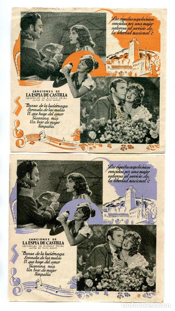 Cine: LA ESP&Iacute;A DE CASTILLA, con Jeanette MacDonald. - Foto 1