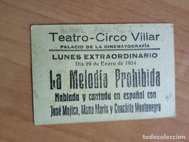 Cine: Z-- PROGRAMAS DE CINE - LA MELODIA PROHIBIDA ct - Foto 2