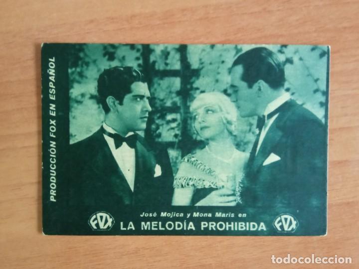 Cine: Z-- PROGRAMAS DE CINE - LA MELODIA PROHIBIDA ct - Foto 1