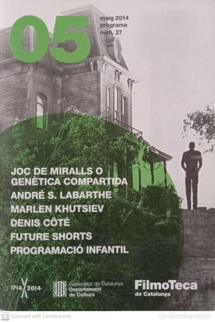 Cine: Filmoteca de Catalunya. Programa n&uacute;m. 27 (maig 2014) - Foto 1