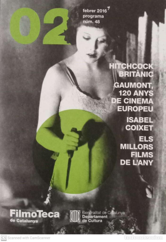 Cine: Filmoteca de Catalunya. Programa n&uacute;m. 48 (febrer 2016) - Foto 1