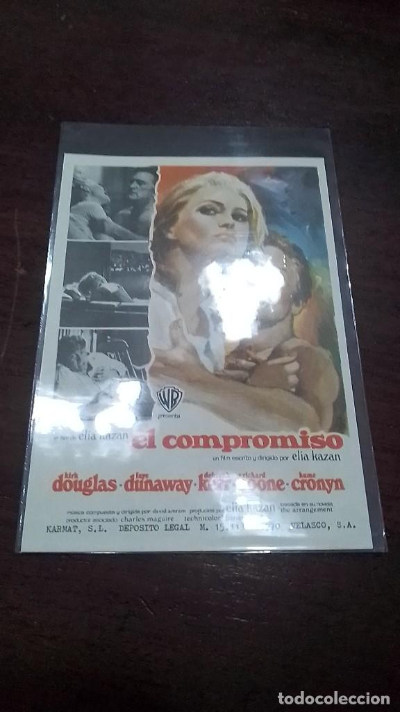Cine: PROGRAMA O FOLLETO DE MANO DE CINE el compromiso - Foto 1