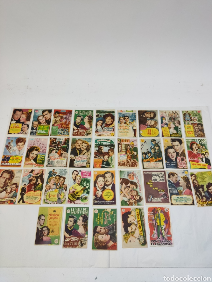 Cine: PC-01. LOTE COLECCION DE 32 PROGRAMAS DE CINE M.G.M - Foto 2