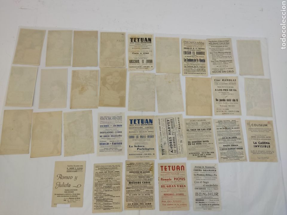 Cine: PC-01. LOTE COLECCION DE 32 PROGRAMAS DE CINE M.G.M - Foto 8