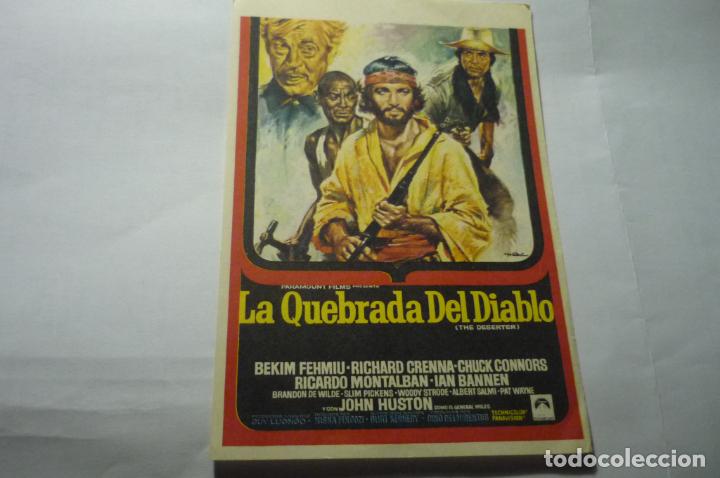Cine: programa la quebrada del diablo - chuck connors - Foto 1